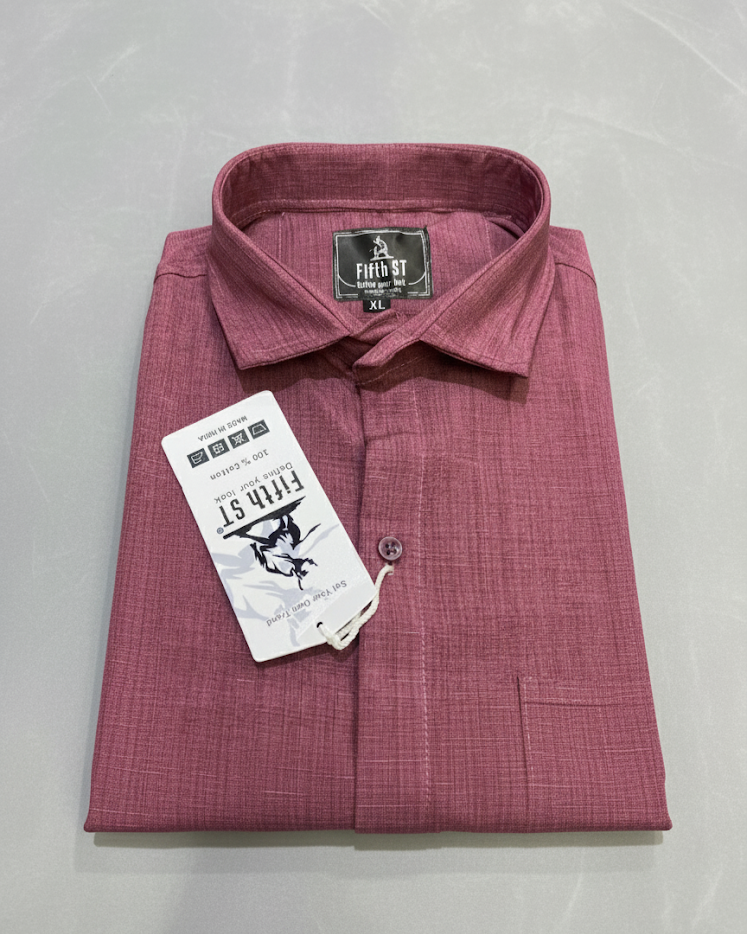 Shirt Burgundy Wine