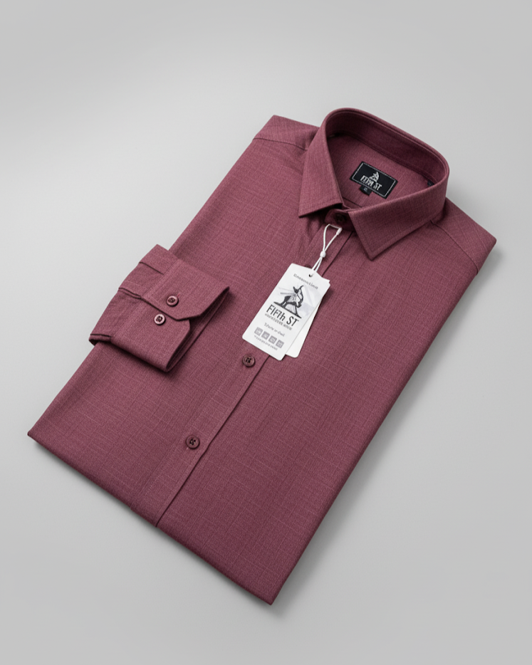 Shirt Burgundy Wine