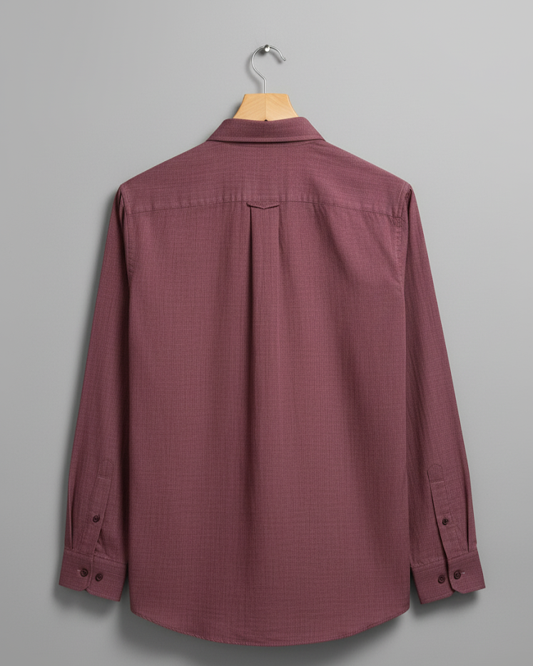 Shirt Burgundy Wine