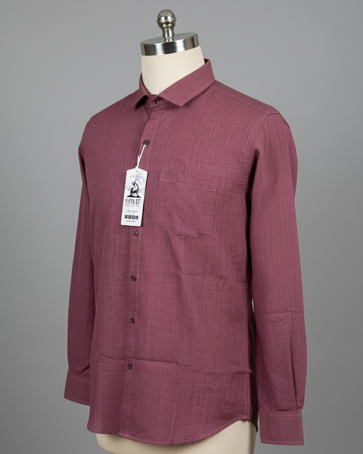 Shirt Burgundy Wine