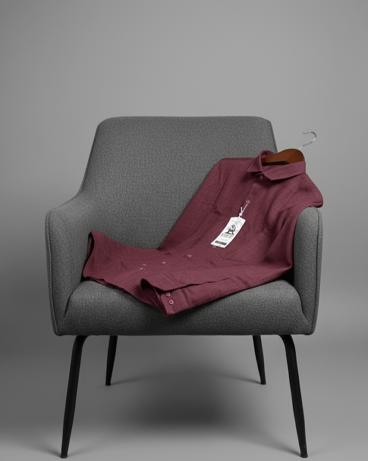Shirt Burgundy Wine