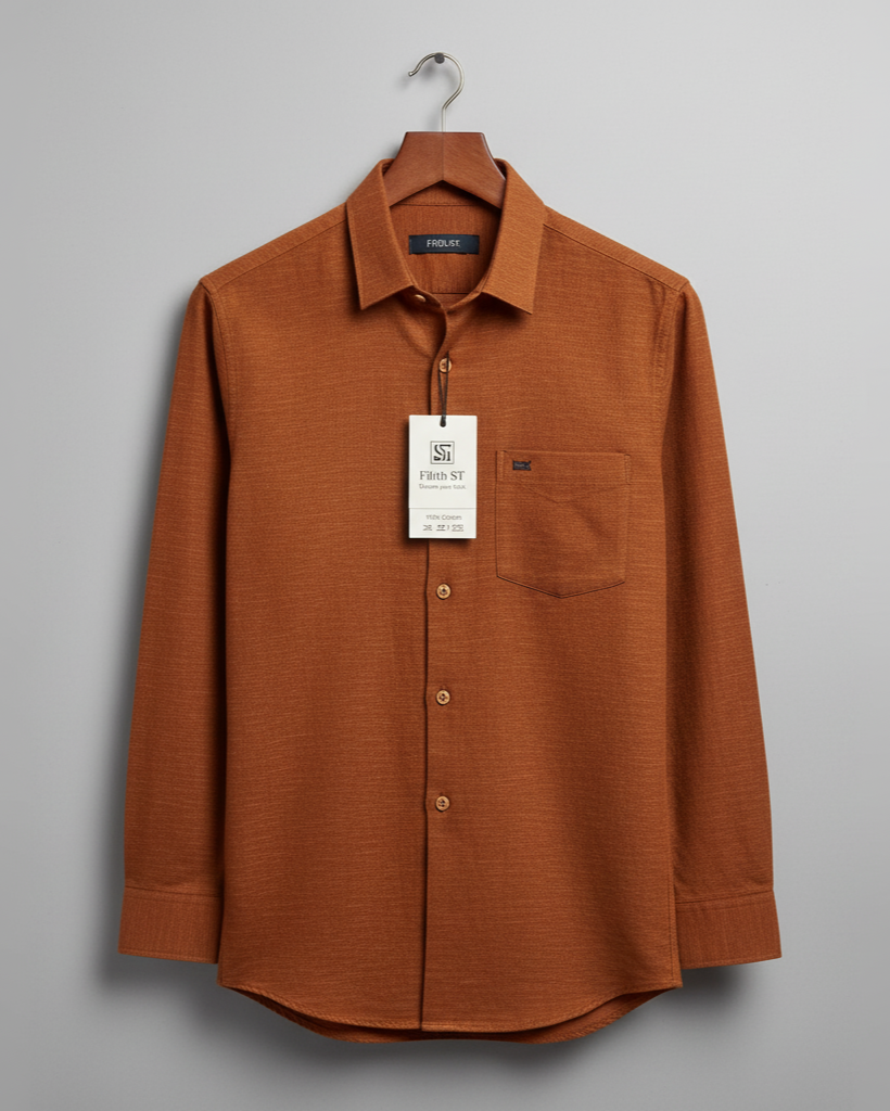 Shirt Copper Brown