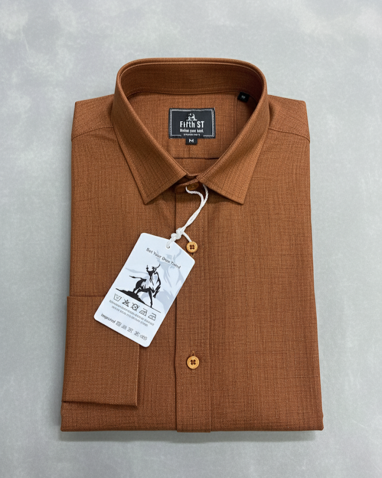 Shirt Copper Brown