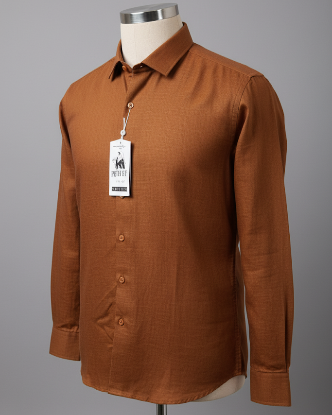 Shirt Copper Brown